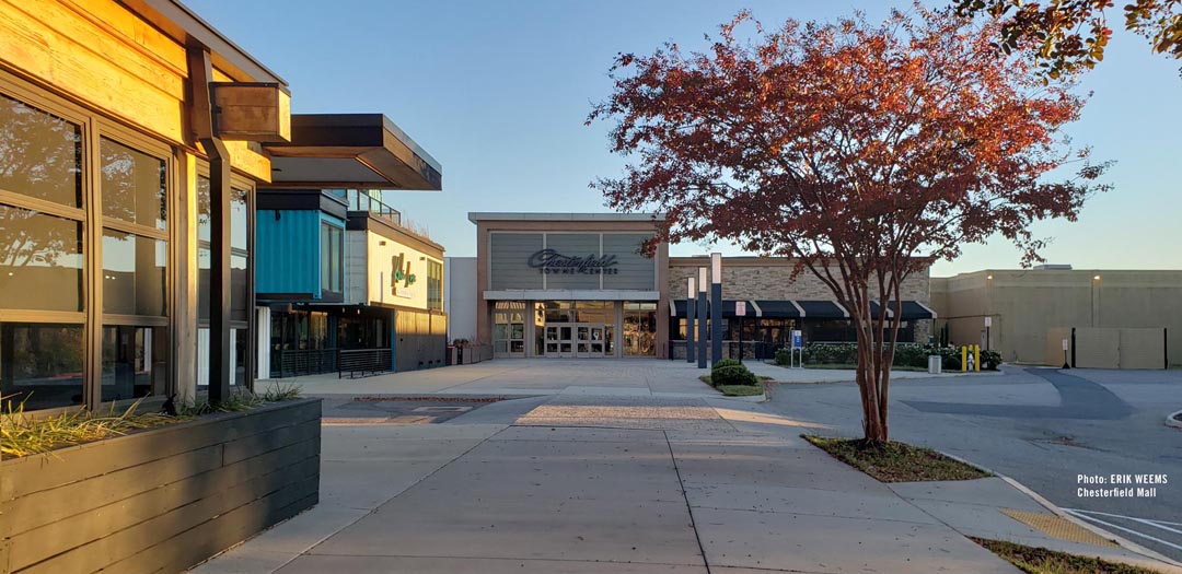 At the Chesterfield Mall At the Chesterfield Mall